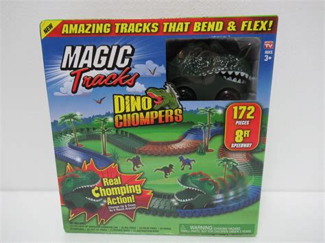 Discover the Thrills of Magic Trakcs Dino Chompers